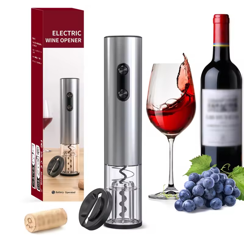 Electric Can Opener - 1/4 pcs Electric Wine Bottle Opener