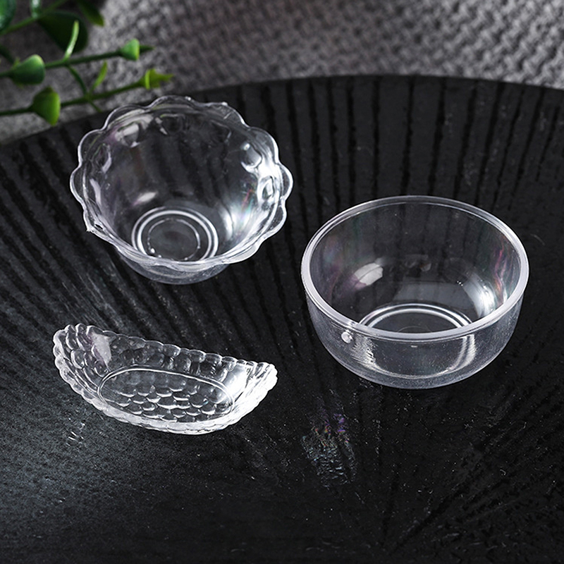 Kitchen Gadgets Plus - 3pcs Dollhouse Mini Bowl Miniature Food
