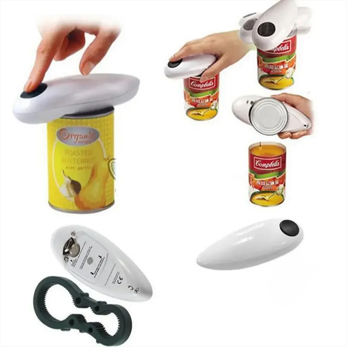 Electric Can Opener - Electric Automatic Jar Opener High Power