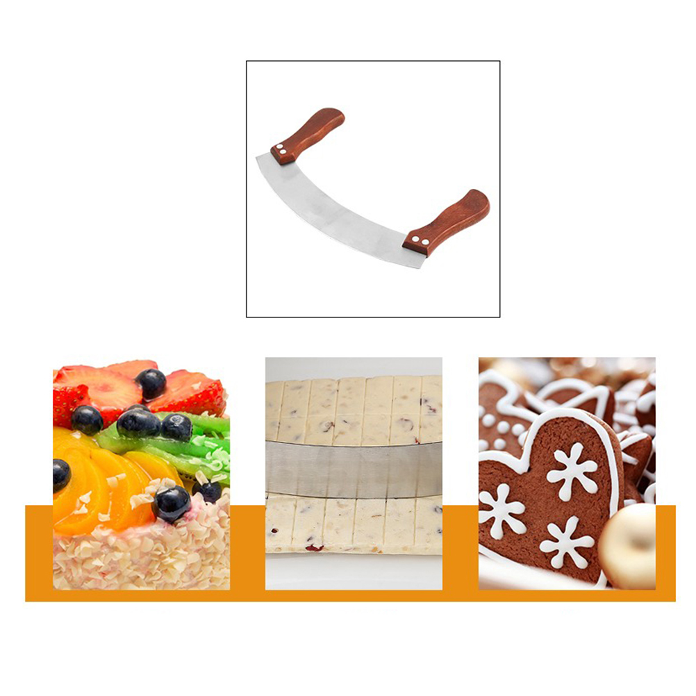 1pc Double Handle Nougat Cutte - огляд і ціна Kitchen Gadgets Plus