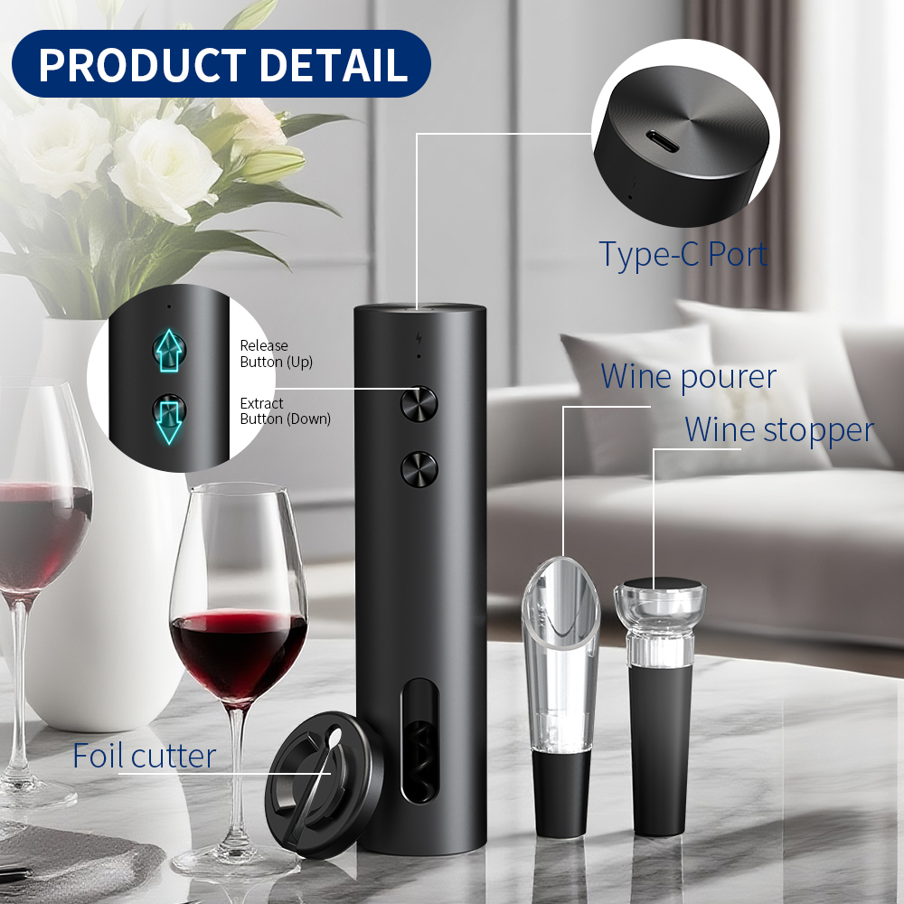 4-in-1 Electric Bottle Wine Op - огляд і ціна Electric Can Opener