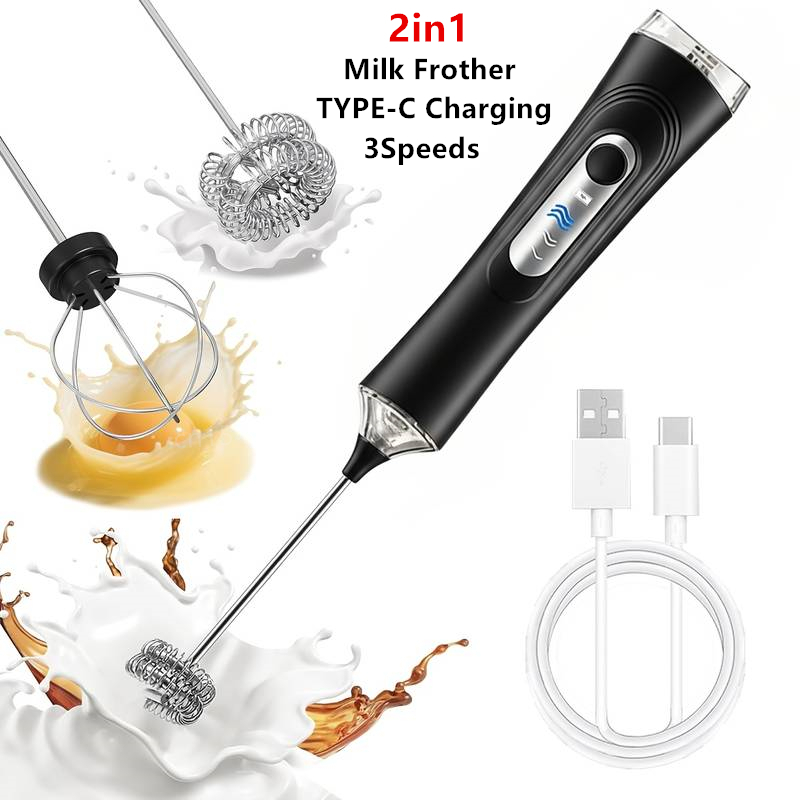 Electric Milk Frother Foamer + - огляд і ціна Kitchen Gadgets Website