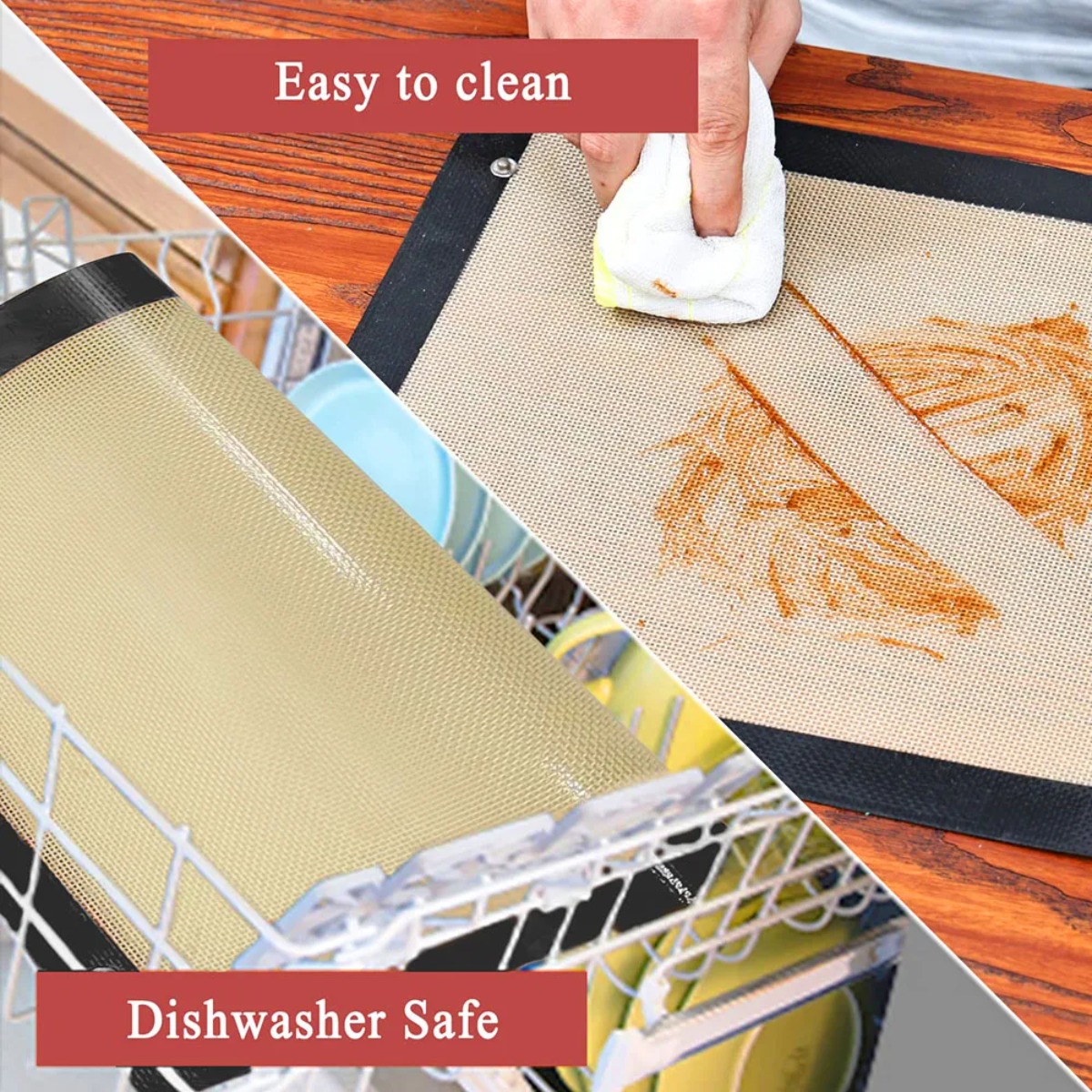 Silicone Baking Mat with Buckl - огляд і ціна Silicone Baking Mat