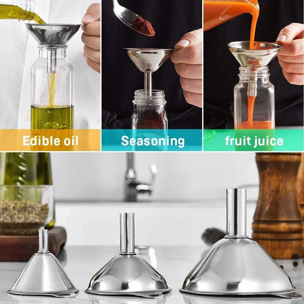 3Pcs Stainless Steel Kitchen F - огляд і ціна Kitchen Gadgets Small