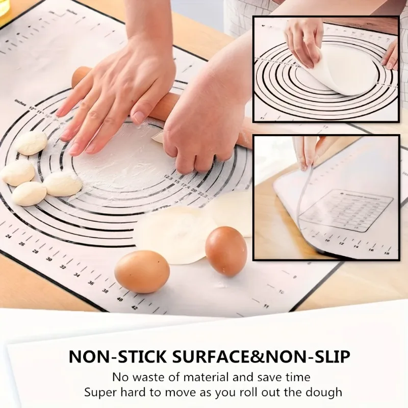 yesThickened Dough Rolling Mat - огляд і ціна Silicone Baking Mat