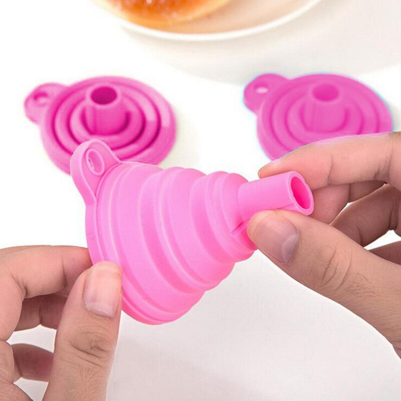 1pc Red Silicone Funnel Mini M - огляд і ціна Kitchen Gadgets Needed