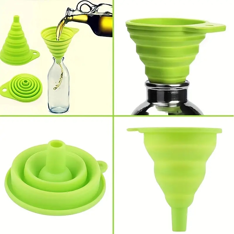 Silicone Folding Funnel Multif - огляд і ціна Kitchen Gadgets Small