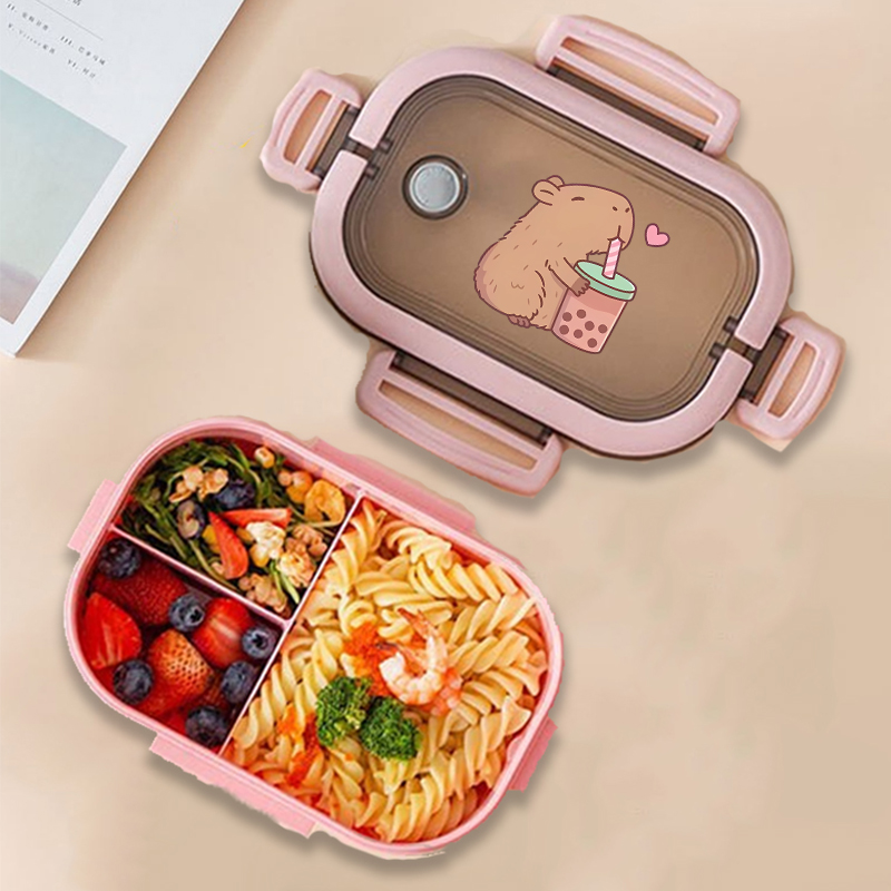 Capybara Bento Lunch Box Anime - огляд і ціна Kitchen Gadgets Plus