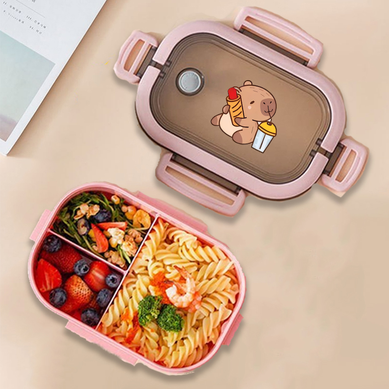 Capybara Bento Lunch Box Anime - огляд і ціна Kitchen Gadgets Plus
