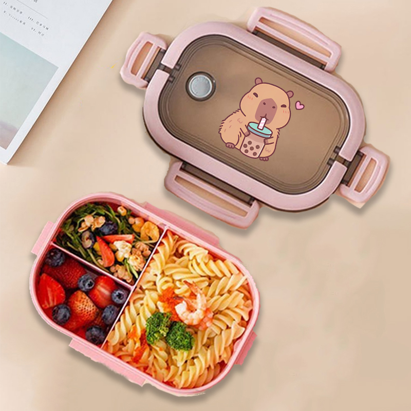 Capybara Bento Lunch Box Anime - огляд і ціна Kitchen Gadgets Plus