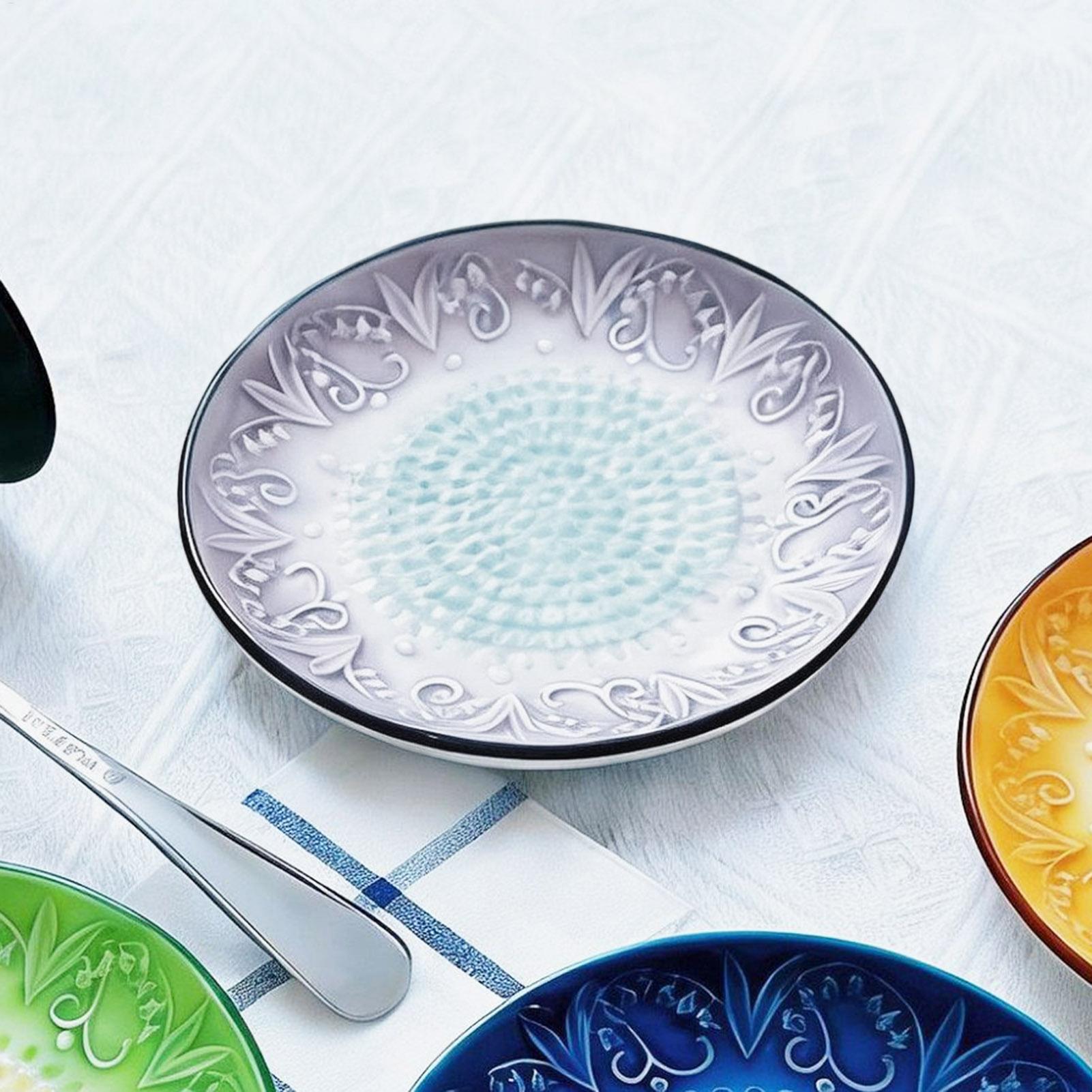 Garlic Grater Plate Ceramic Ha - огляд і ціна Kitchen Gadgets In Spanish