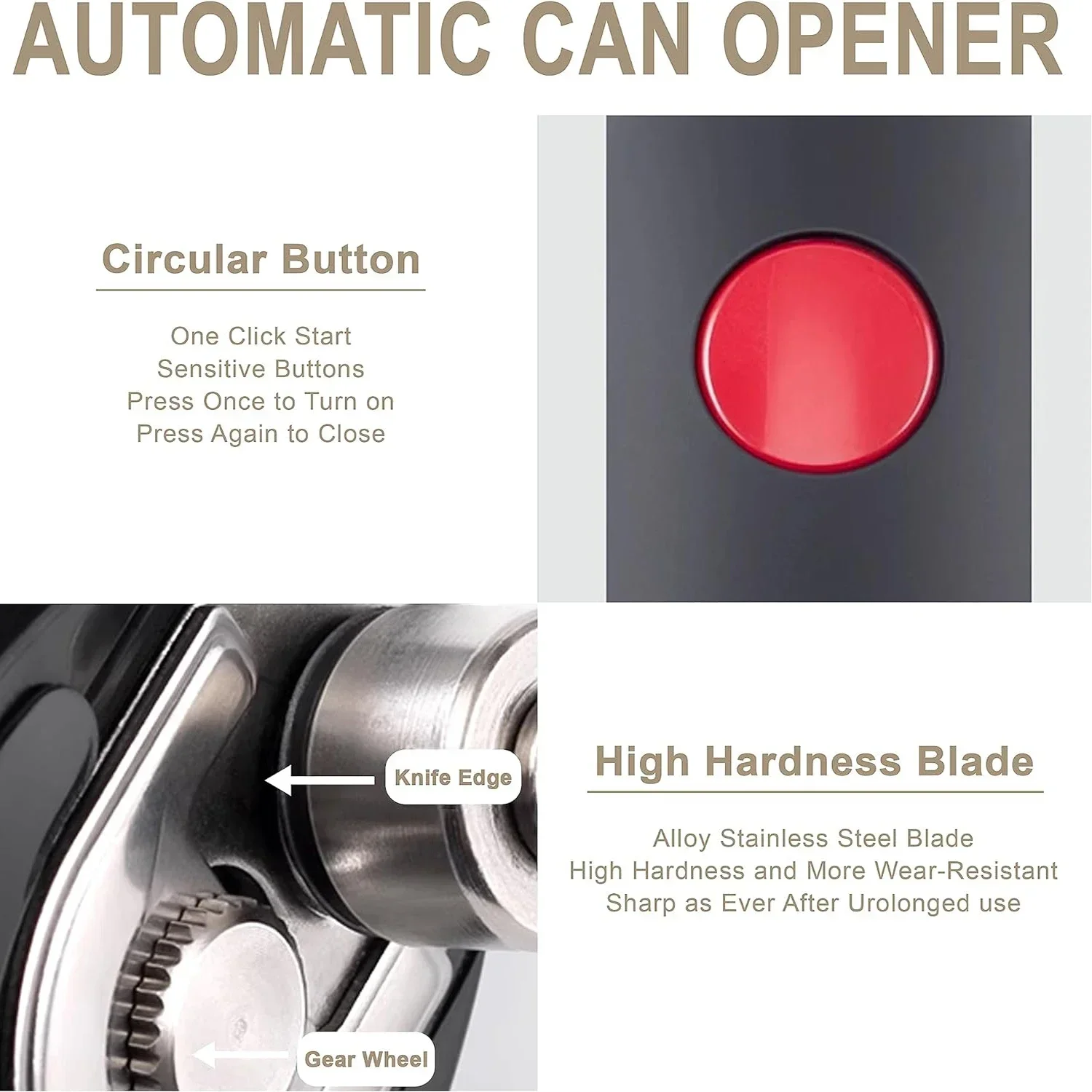 Electric Can Opener One Touch  - огляд і ціна Electric Can Opener