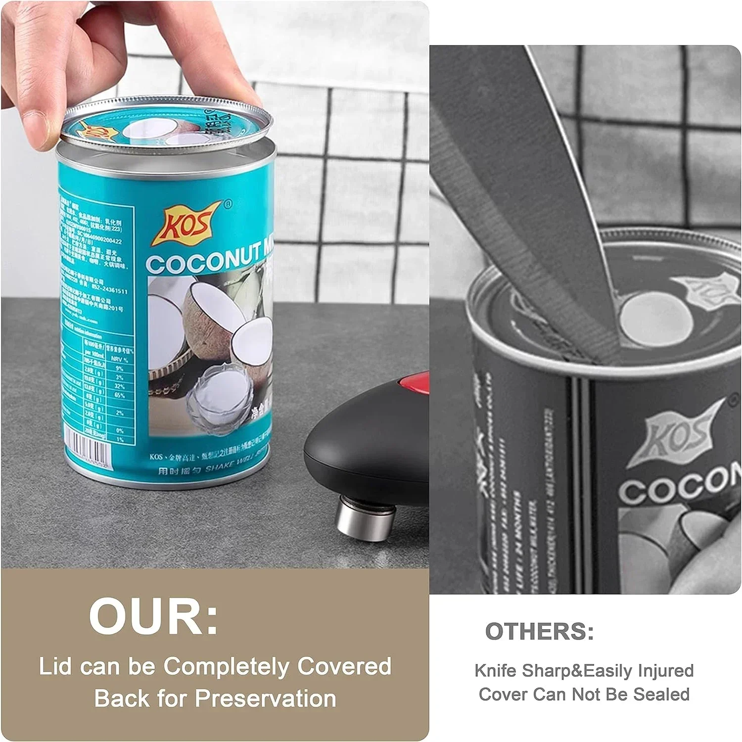 Electric Can Opener One Touch  - огляд і ціна Electric Can Opener