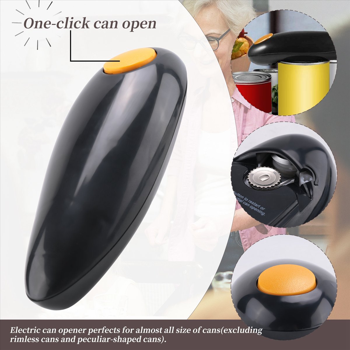 newA10R Electric Can Opener, O - огляд і ціна Electric Can Opener