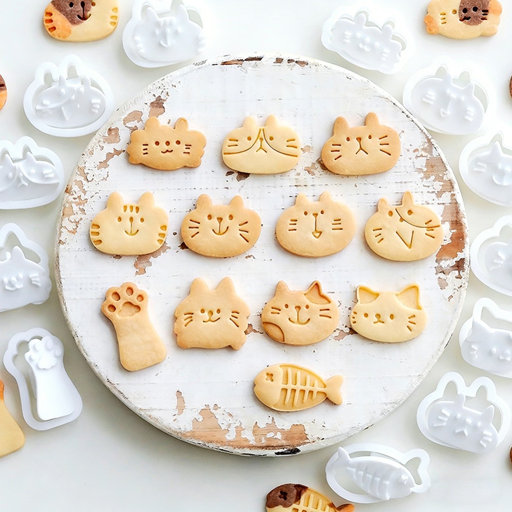 Cute Kitten DIY Stamp Cookie C - огляд і ціна Kitchen Gadgets Plus