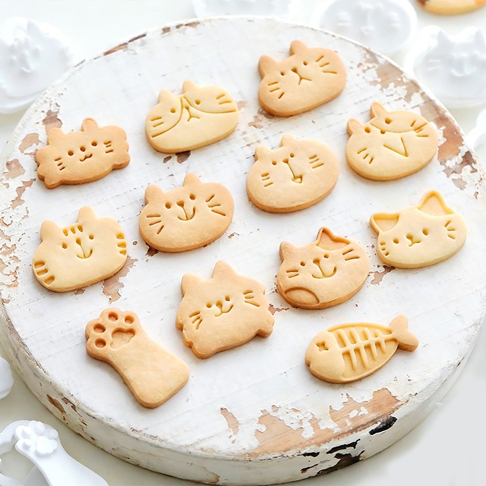 Cute Kitten DIY Stamp Cookie C - огляд і ціна Kitchen Gadgets Plus