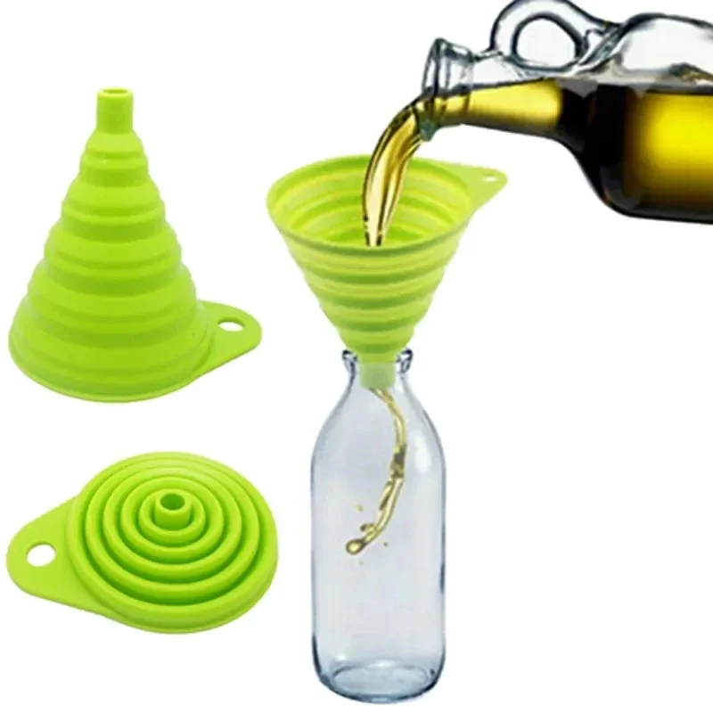1/4PCS Silicone Collapsible Fu - огляд і ціна Kitchen Gadgets Small