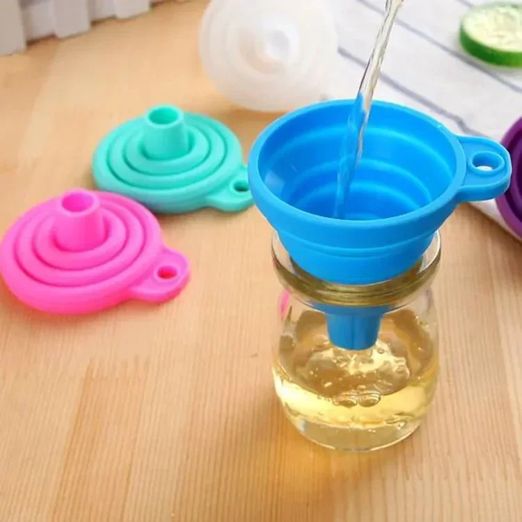 1/4PCS Silicone Collapsible Fu - огляд і ціна Kitchen Gadgets Small