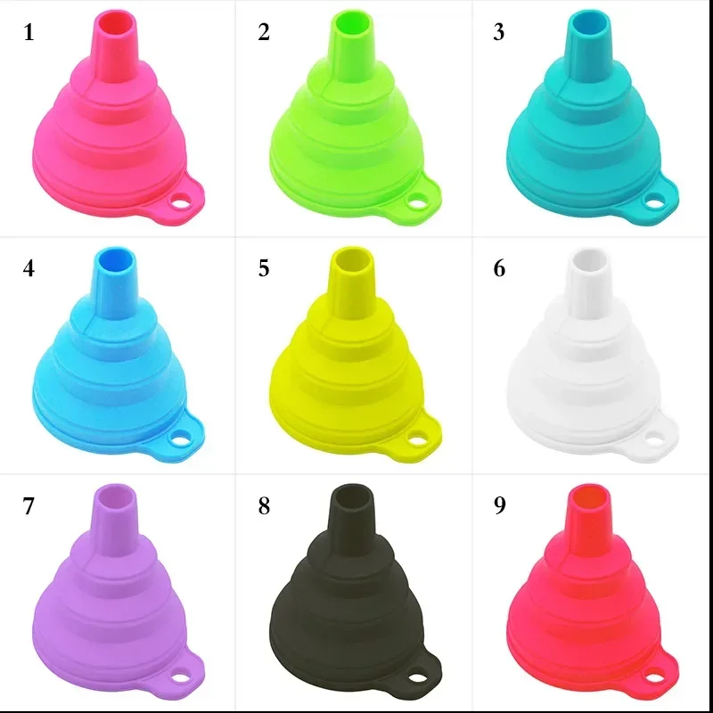 1/4PCS Silicone Collapsible Fu - огляд і ціна Kitchen Gadgets Small