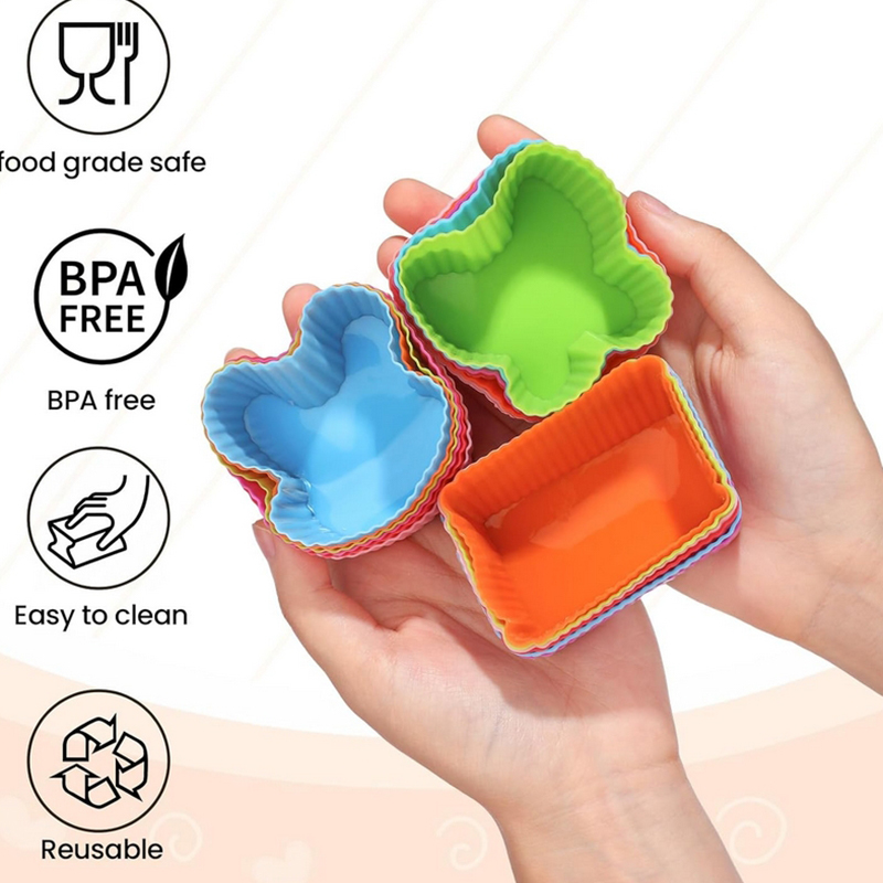 8PCS Silicone Lunch Box Divide - огляд і ціна Silicone Baking Mat